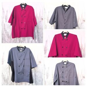 Chef Coats Bundle (5) Happy Chef Style #505 #403 #503TP / UA Chef  Men's 2XL